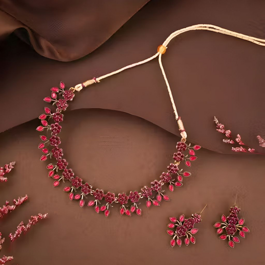 Ocdies Jwellery 1 Necklace With 1 Cute Earings