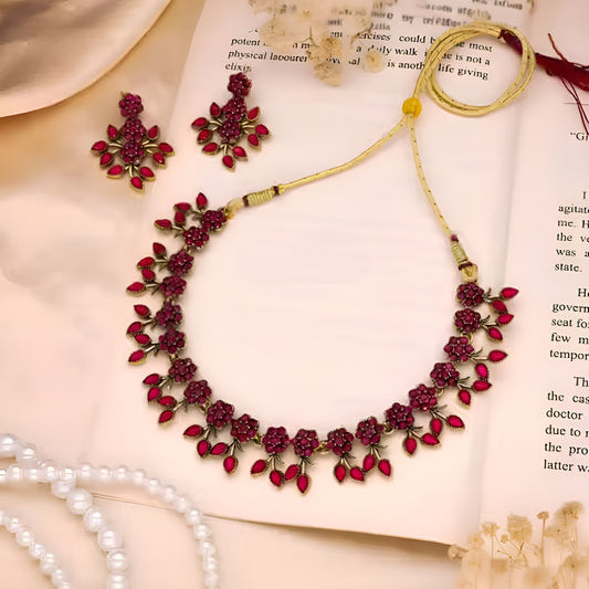 Ocdies Jwellery 1 Necklace With 1 Cute Earings